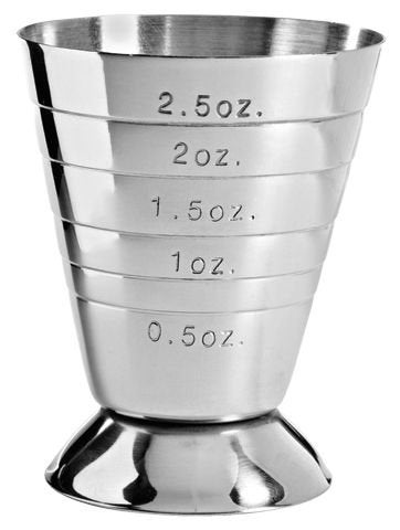 MultiLevel Stainless Steel Jigger Cup by Franmara