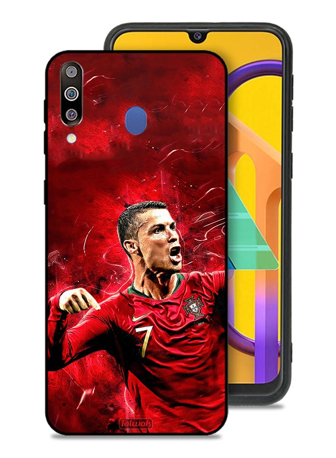Tolwak Samsung Galaxy M30 Protective Case Cover Cristiano Ronaldo - Image 1