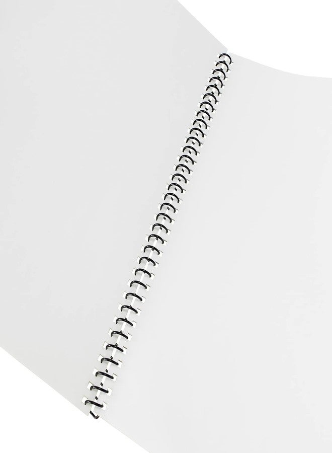 Kavyatech Spiral Binding Black Ring 8mm,10mm,12 mm Pack of 3 (for 20 to 200 Pages) Spiral Ring (Colour Black)-2Kg - Image 2