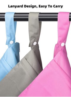 Y&D Waterproof wet bag cloth diaper dry reusable Stroller Travel Beach Swimming Pool day care dirty baby supplies Yoga Fitness 3 pieces  - Image 2