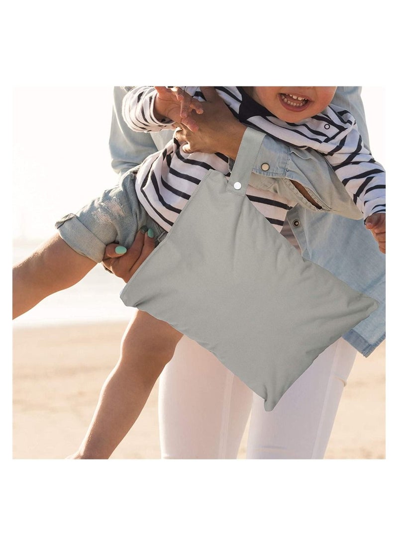 Y&D Waterproof wet bag cloth diaper dry reusable Stroller Travel Beach Swimming Pool day care dirty baby supplies Yoga Fitness 3 pieces  - Image 3