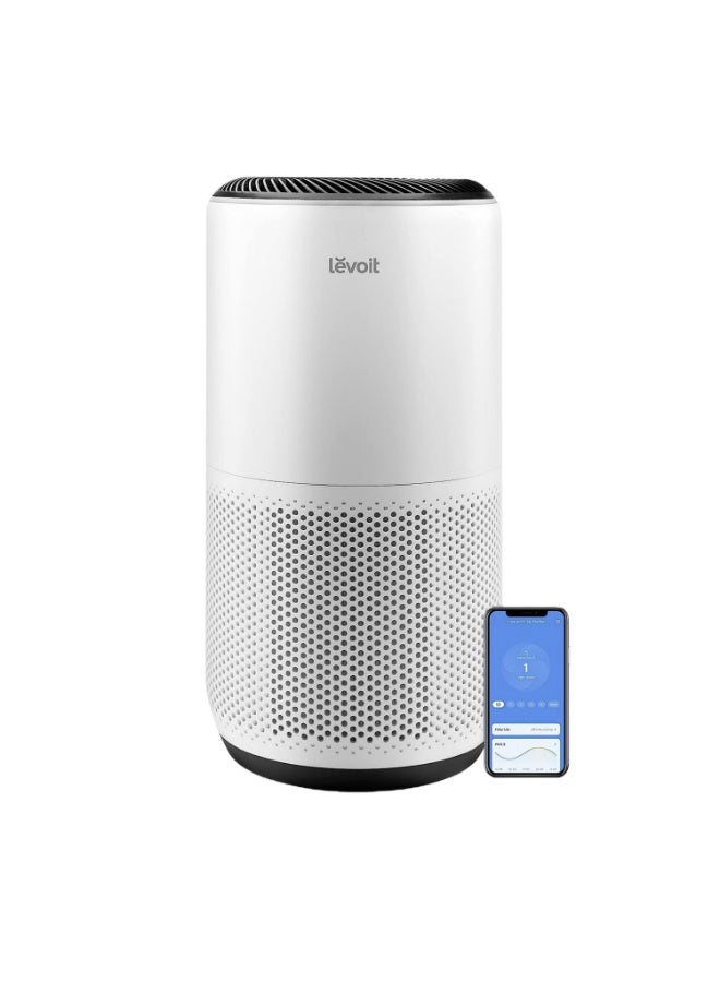 LEVOIT Air Purifiers for Large Home Bedroom 83m², CADR 400m³/h, Enabled, Filter with PM2.5 Intelligent Air Quality Sensor, Auto Mode, Air Freshener core 400s white - Image 1