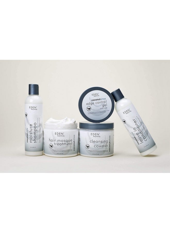 Coconut Shea Control Edge Glaze | 6 Oz | Firm Hold, No Build Up, Moisturize, Add Shine - Packaging May Vary