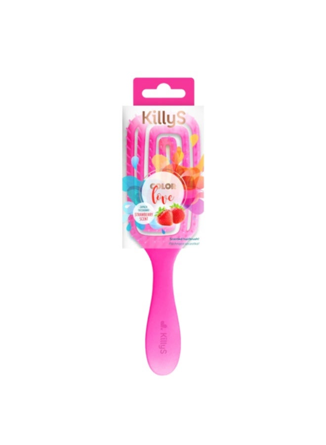 Hair Brush, With Strawberry Scent, Poland