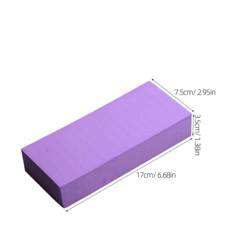 2 Pcs PVA Car Wash Sponge Set Super Absorbent Auto Detailing Household Cleaning Purple - Image 3