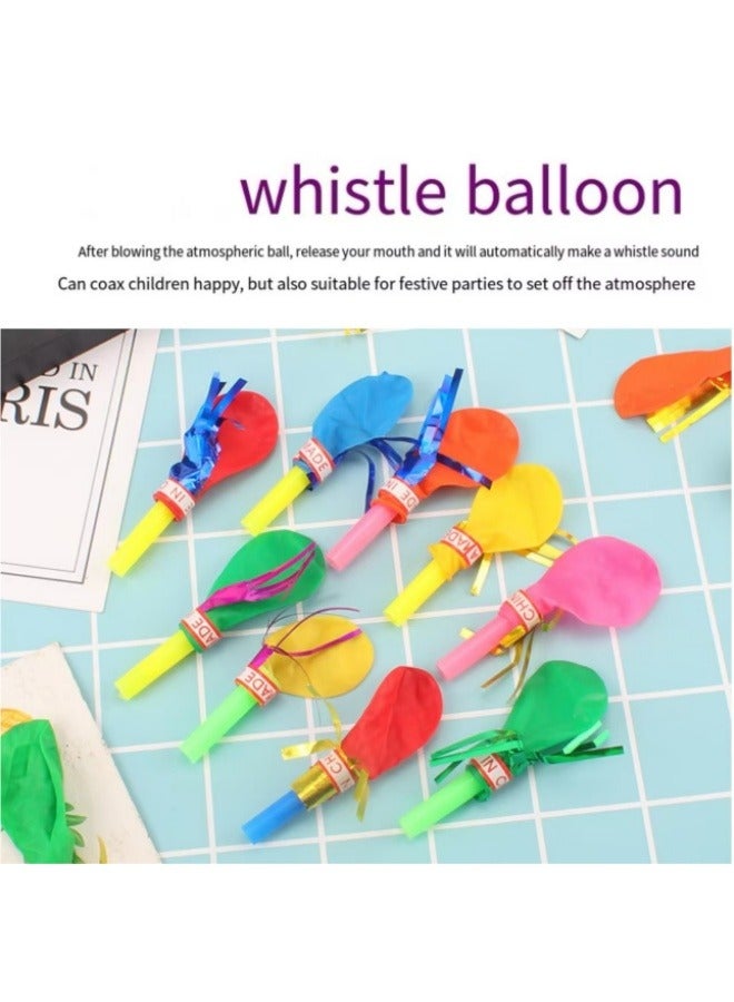 20 Pack Whistle Balloons Children Balloon Toys - Image 2