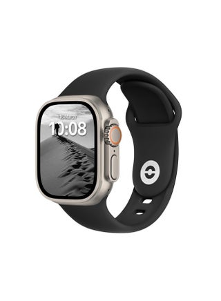 Compatible with Apple Watch Band Ultra Se 49mm 45mm 44mm 42mm Men Women Series 8 7 6 5 4 3 2 1 in color Black｜Sport Bands Silicone Bracelet Strap - pzsku/Z1A4669BEFE452D32C3A1Z/45/_/1692373378/05a5c601-7031-42a5-ad57-3f1eefe9c2fc