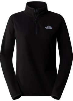 THE NORTH FACE W 100 Glacier Women's Half Zip Fleece NF0A855M4H01  - Image 1