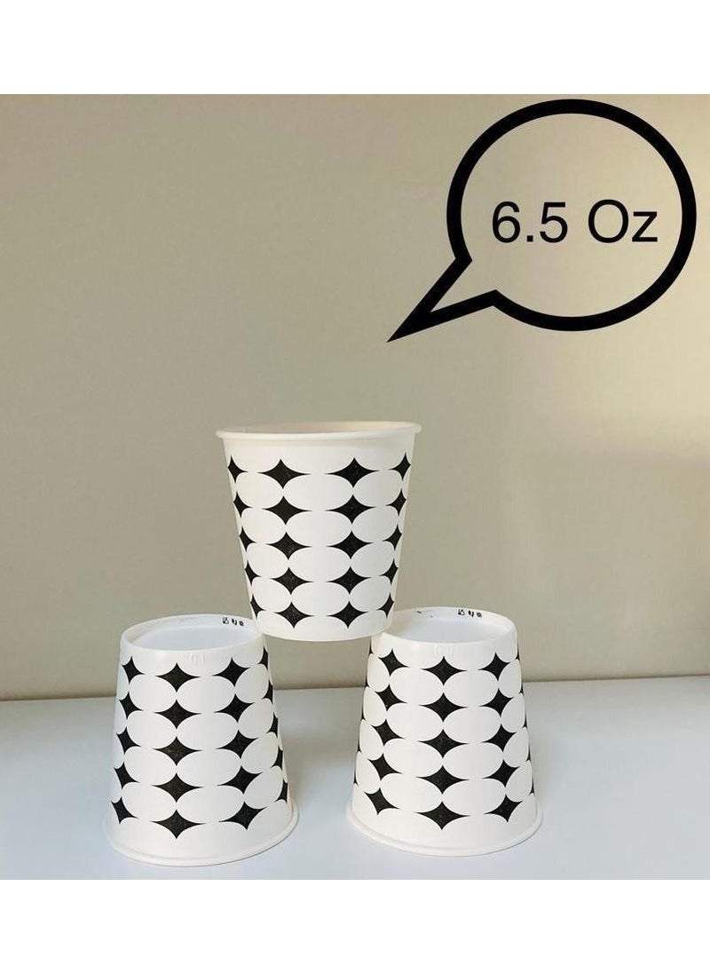 1001 Ambalaj - 1001 Packaging CARDBOARD CUP 6.5 OZ 50 PIECES 1001 PACKAGING - Image 1