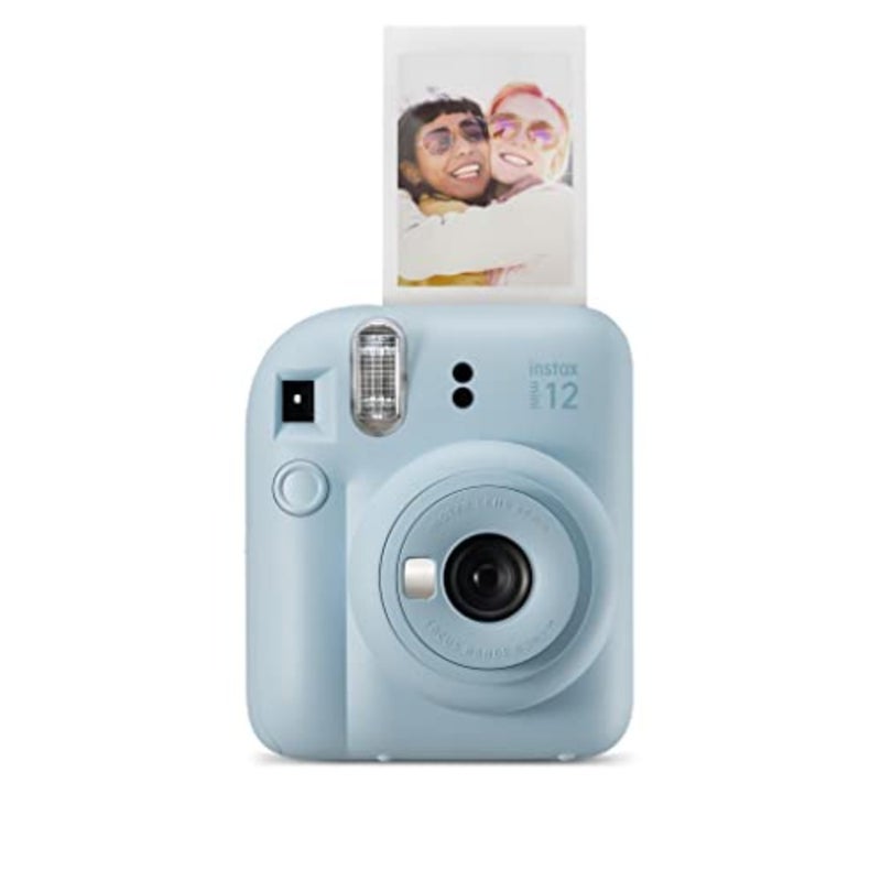 instax Mini 12 Instant Camera Pastel Blue KSA Version, 2-Year Warranty Camera Only - Image 3