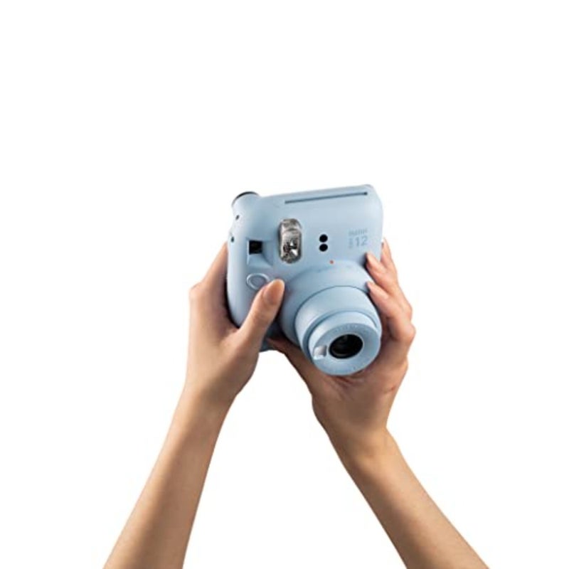 instax Mini 12 Instant Camera Pastel Blue KSA Version, 2-Year Warranty Camera Only - Image 5