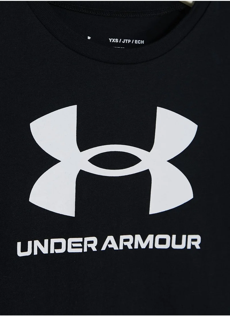 UNDER ARMOUR Youth Sportstyle Logo T-Shirt