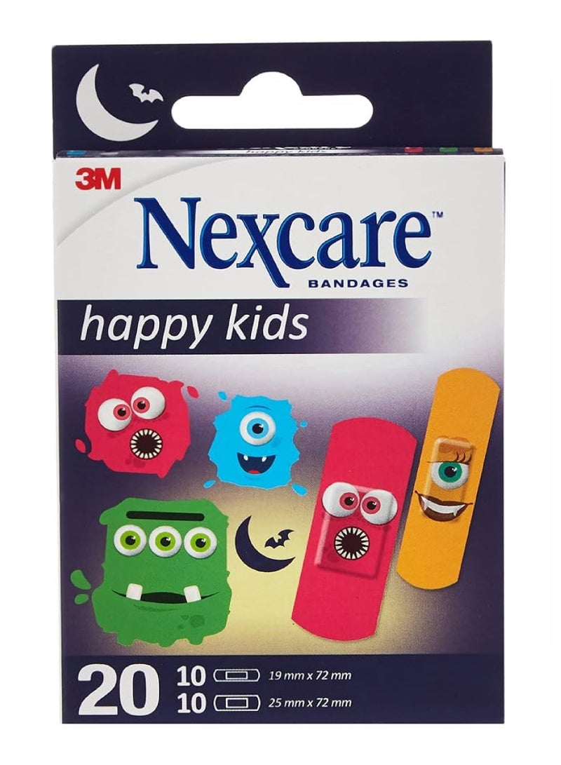 3M Nexcare Monster Plaster 20'S