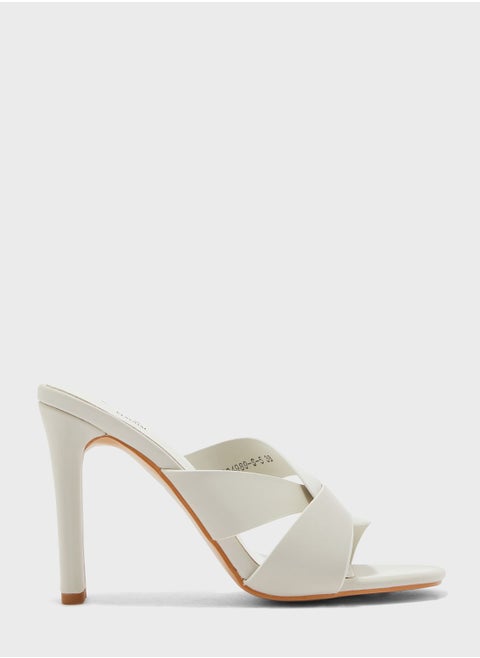 Twisted Front Mule Sandal