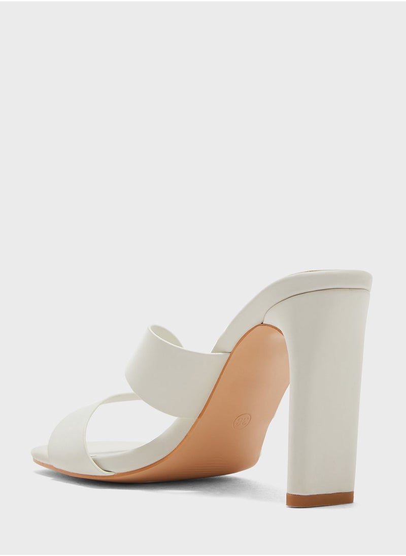 Ginger - Twisted Front Mule Sandal - Image 1