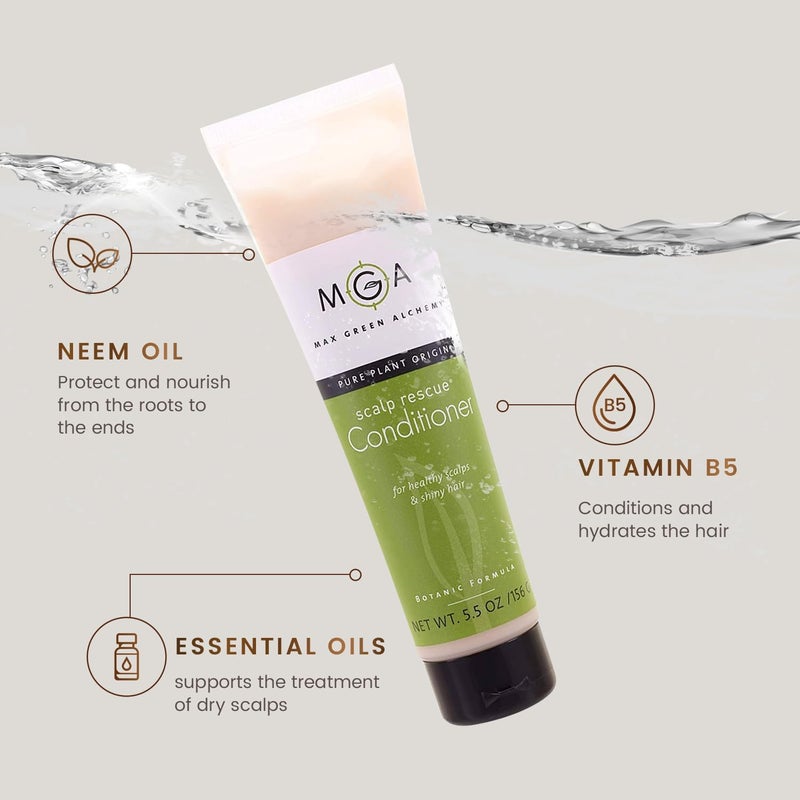 Max Green Alchemy MGA Scalp Rescue Conditioner - Vegan & Organic - Image 3