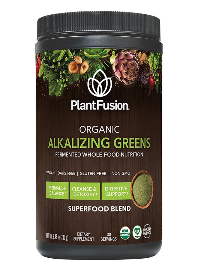 Plantfusion Organic Plantfusion Organic Alkalizing Greens Fermented Superfood Powder Blend 240G - Image 1