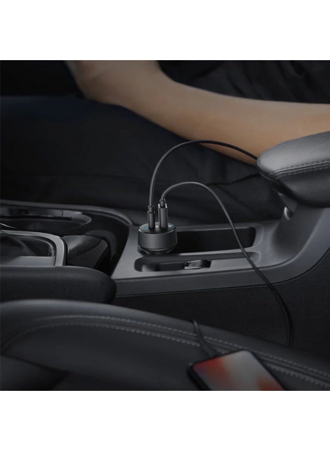 أنكر Anker A2732 35W PowerDrive Car Charger, Dual Port Fast Charging Adapter with 20W Power Delivery USB-C and 15W USB-A, Compact Mini Car Charger Compatible with iPhone, Samsung, iPad, and More - Image 3