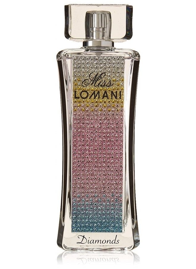 Lomani - Lomani Miss lomani diamonds by lomani for women - 3.3 Ounce edp spray, 3.3 Ounce - Image 1