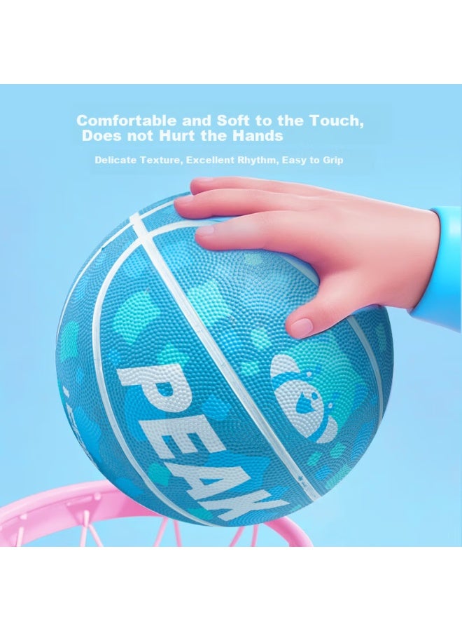 PEAK Basketball Kids Size 4 Indoor/Outdoor Professional Training High Bounce Anti-Slip Wear-Resistant Ball For Elementary School Kindergarten Children - Image 3