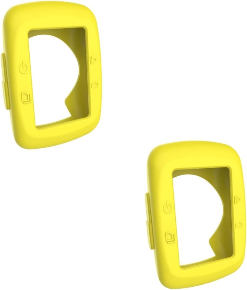 Protective Cover Yellow 2Pcs Easy Installation Precise Cutouts 7x5 3cm - Image 1