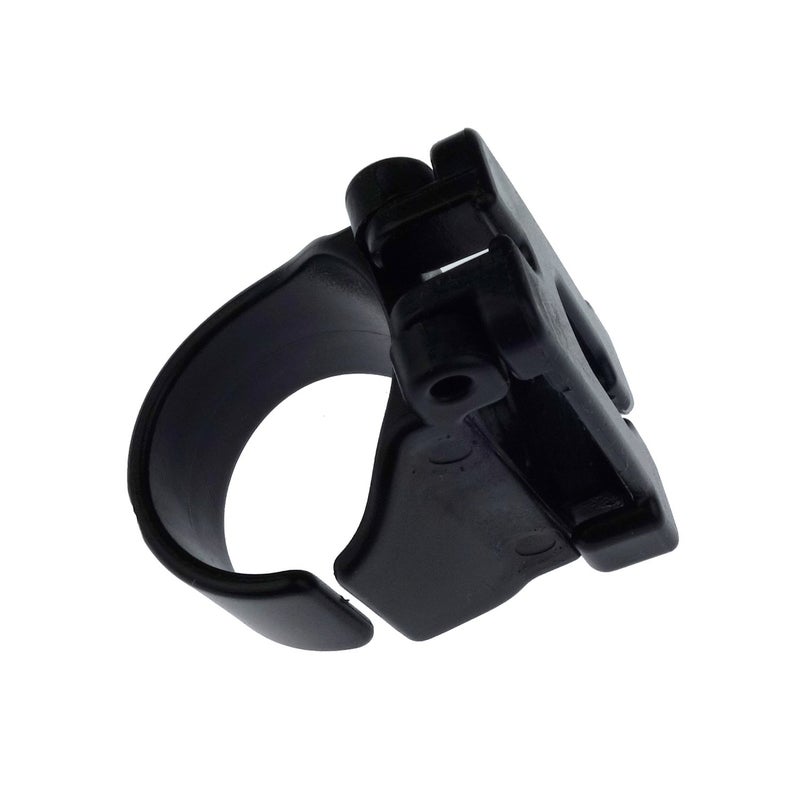 Kasteco 4 Pack Scuba Dive Universal Plastic Clip Snorkel Keeper Tube Holder  Black - Image 2