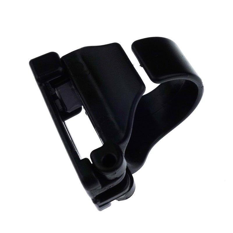 Kasteco 4 Pack Scuba Dive Universal Plastic Clip Snorkel Keeper Tube Holder  Black - Image 3