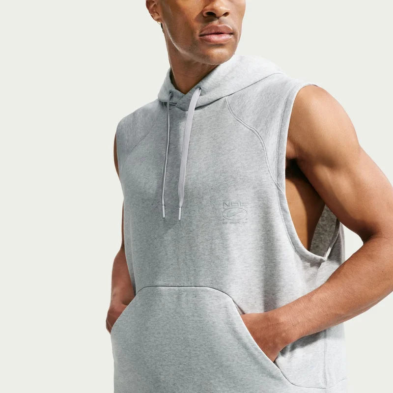 Nike Grey Men's N.A.C. Dri-FIT Training Hoodie for Men | Best Price UAE