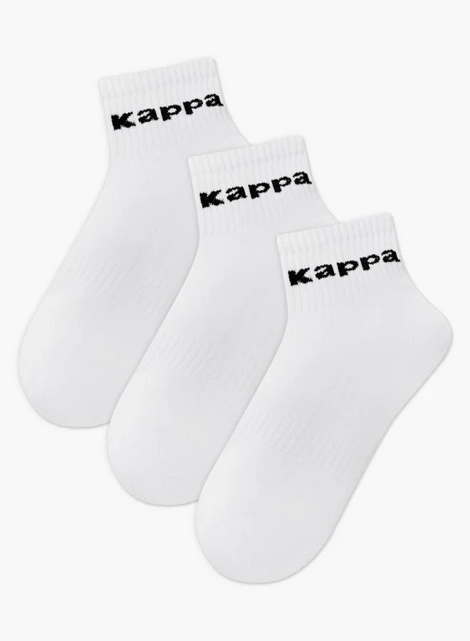 كابا طقم جوارب 3 أزواج بطول الكاحل للرجال من كابا