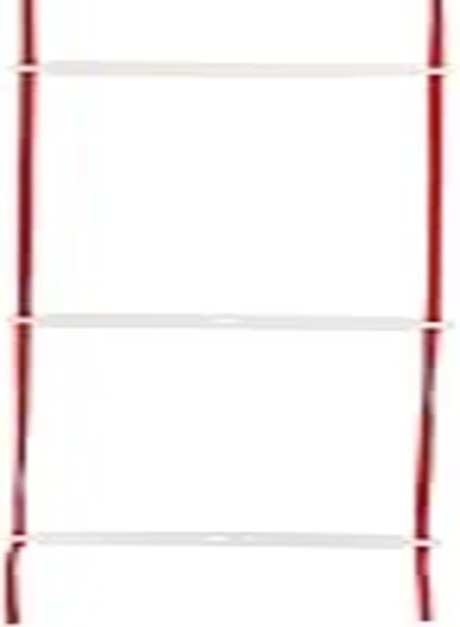 Generic Agility Step Ladder, 6 Meters - Red and White 