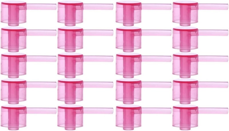 cheekyglo 60 pcs Oil Pump Oils Tools Perfume Bottle for Pressing Bottles Dispenser Foundation Glass Pumps Style Kitchen Heads Spray Tool Distributor Accessories Shampoo Liquid Conditioner - Image 1