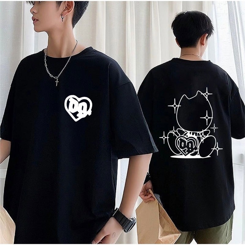 Bladee Skate Drain Gang Band Logo T Shirt Men Women Fashion - Image 1