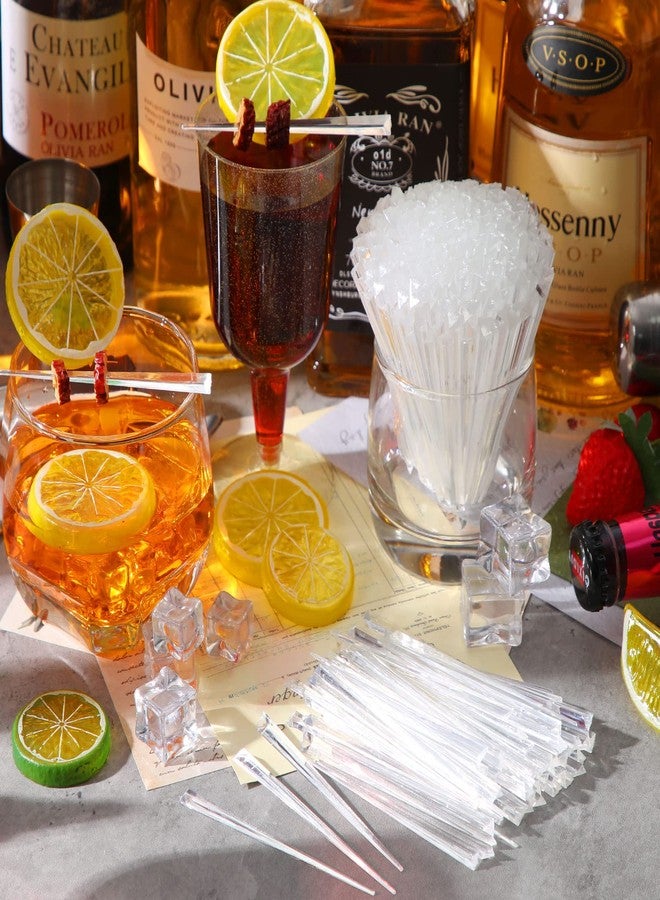 فيسينبال ٥٠٠٠ قطعة من أعواد الكوكتيل المثلثة الشفافة المصنوعة من البلاستيك، بطول ٣.٥٤ بوصة، لتزيين الكوكتيلات بشكل أنيق، كما أنها أعواد مثالية للمقبلات والمشروبات، بالإضافة إلى كونها أسياخًا فاخرة متعددة الاستخدامات. - Image 2