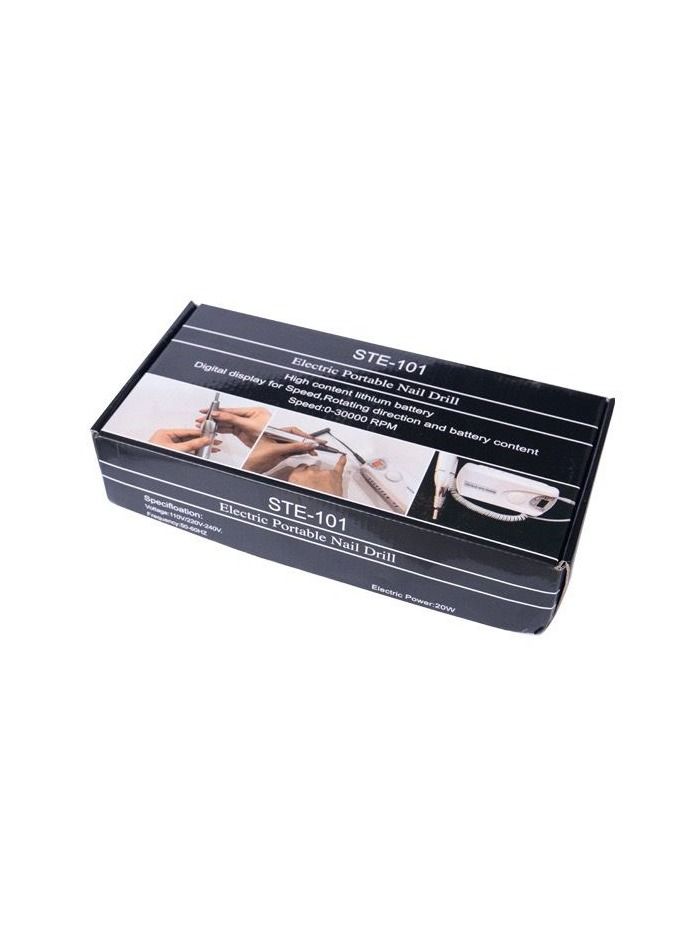 BP Professional Portable Nail Drill Kit Rechargeable Nail Machine Electric Cordless Efile Nail Drill Set with 7 Nail Bits, Manicure Pedicure Tool pink - Image 2