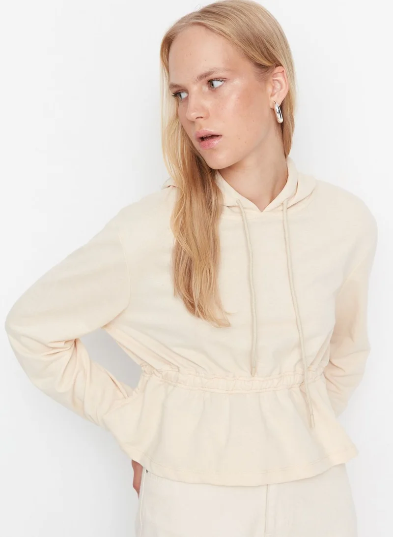 trendyol Elastic Detail Hoodie