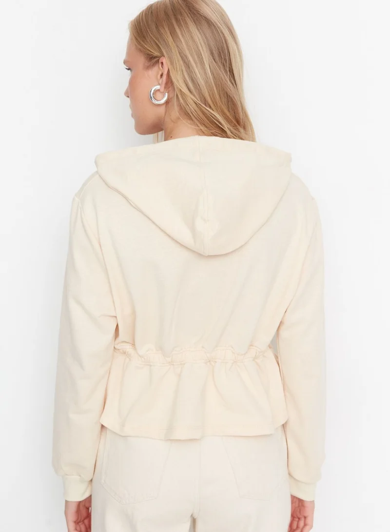 trendyol Elastic Detail Hoodie