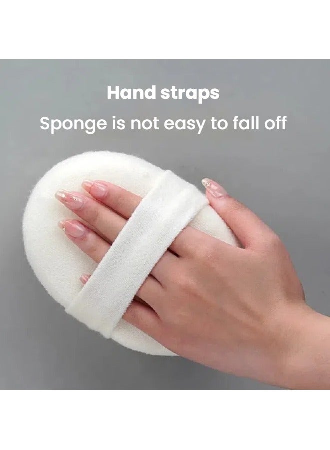 Natural Loofah Shower Sponge Body Washing Bath Pad Multicolour 14.5x4.5x10cm - Image 3