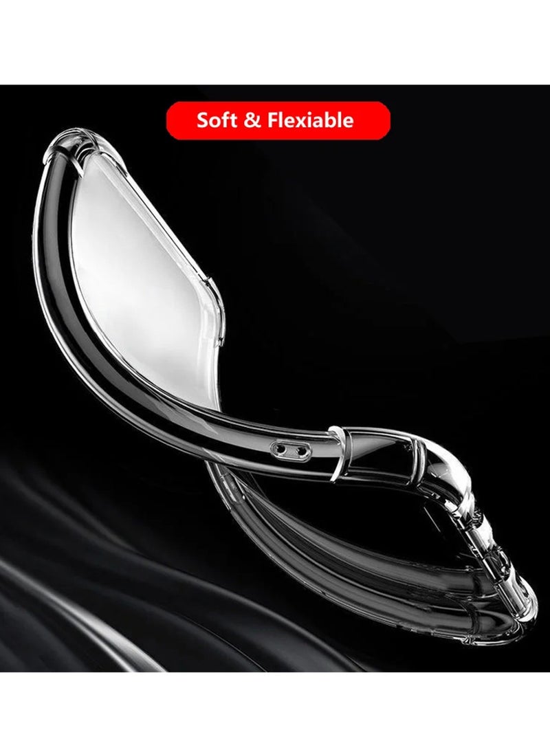 Techie غطاء خلفي شفاف واقٍ لهاتف Nothing Phone 2 مصنوع من مادة TPU الناعمة ومقاوم للصدمات ومضاد لبصمات الأصابع - Image 4