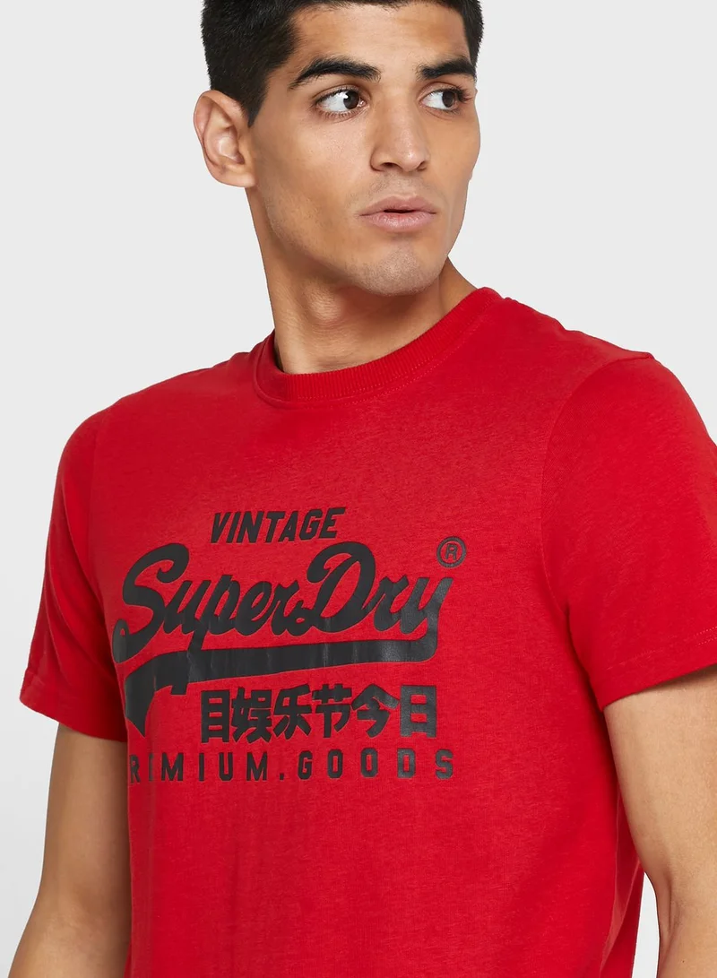 Superdry Logo Crew Neck T-Shirt