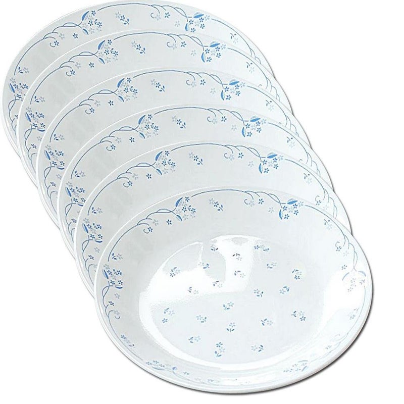 Corelle Provincial Blue Glass 30Pcs Dinner Set Multicolor - Image 2