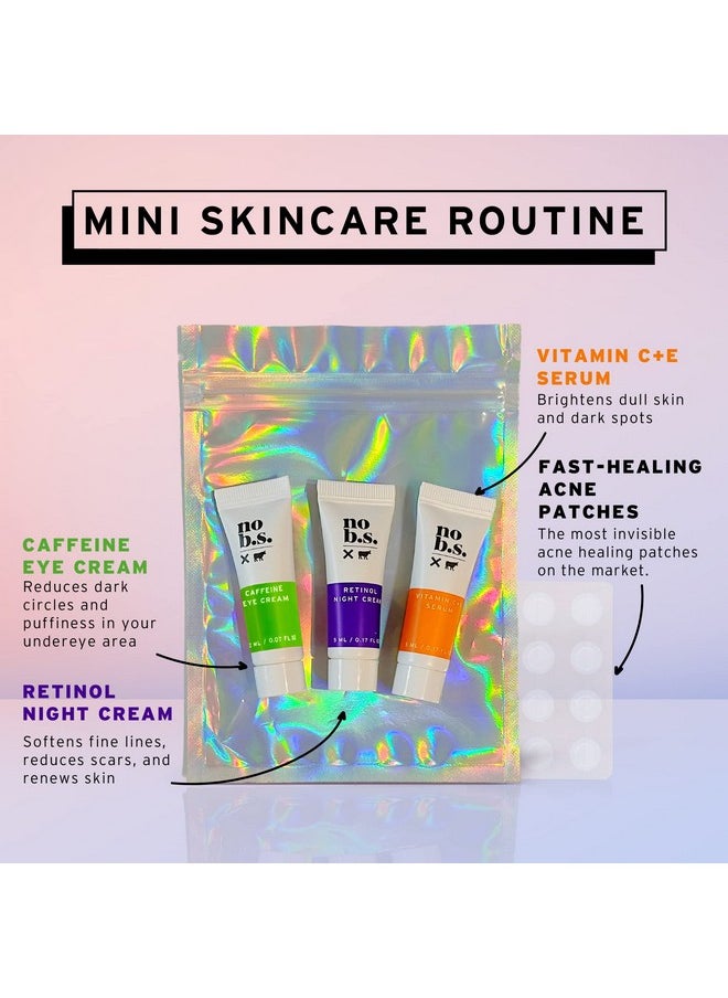 No Bs Skincare Minis Kit (4Product Mini Skincare Trial Set). - pzsku/Z1A47EE170100861E459FZ/45/_/1719246446/eb9f59c3-8e70-4d4a-b330-b122e44790e7