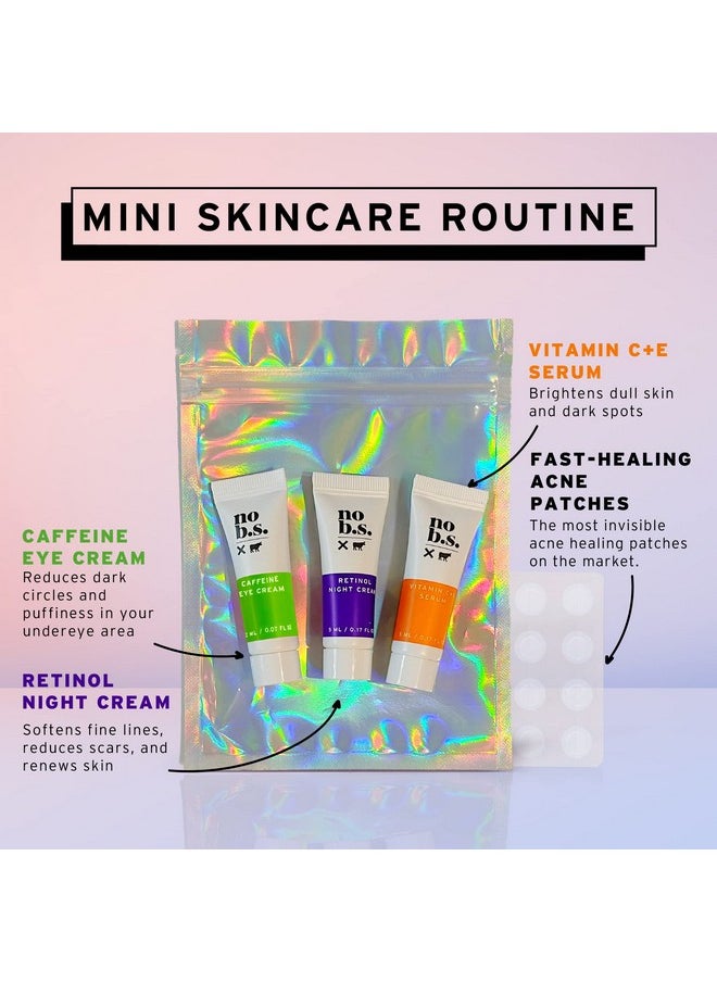 NO B. S. NO BAD STUFF - No Bs Skincare Minis Kit (4Product Mini Skincare Trial Set). - Image 1