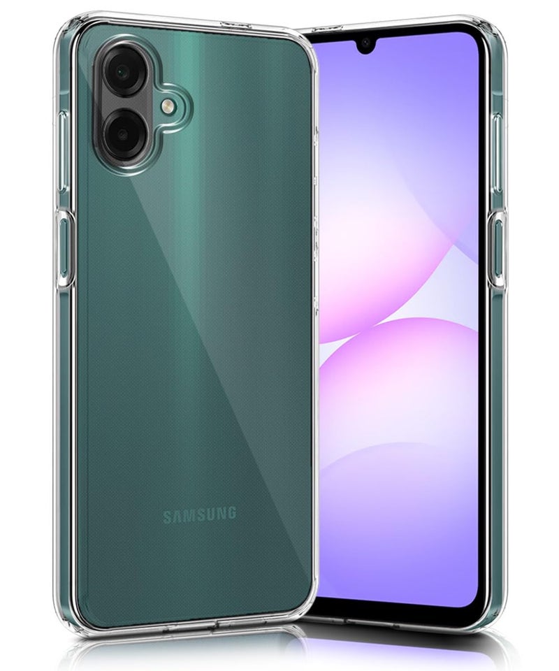 WOW Imagine غطاء خلفي شفاف WOW IMAGINE لهاتف Samsung Galaxy M17e 5G | F70e 5G | M07 | F07 | A07 | A07 5G | حماية كاملة للجهاز والكاميرا مع صدمة مقاومة من TPU السيليكوني – شفاف - Image 2