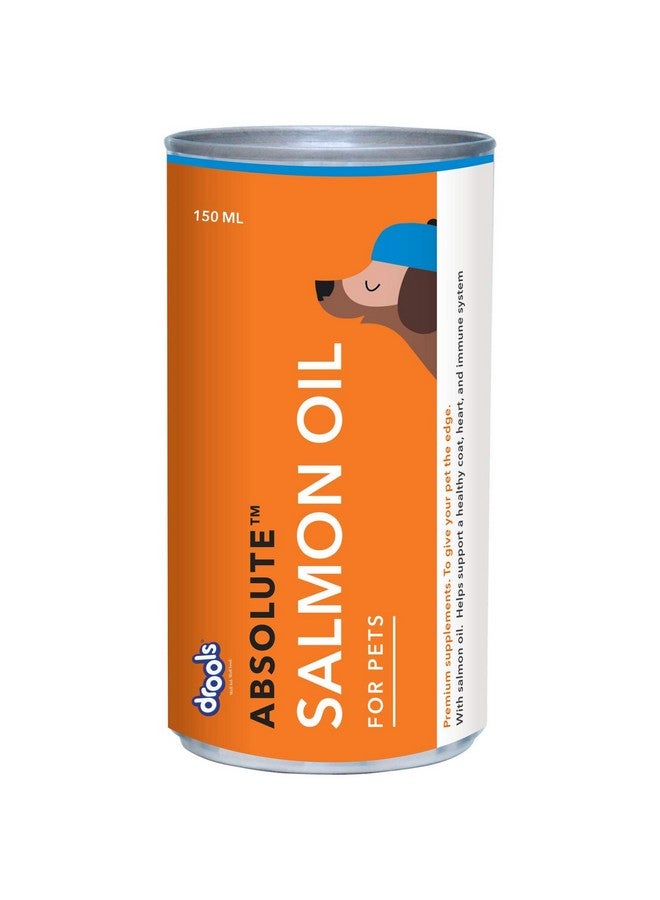 Drools Absolute Dog Supplement Syrup ,Salmon Flavour 150 ml Pack - Image 1