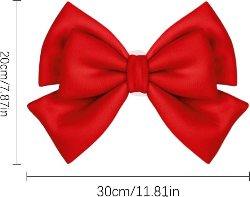 Cute Helmet Bow, Removable Adhesive Safety Hat, 3.9x3.9 Inches Suction Cup Bow with Decorative Feature, Fun Helmets Accessory, Helmet Decor with Stylish Design, Safety Gear for Women Girls - Image 2