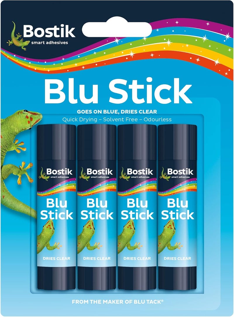 Bostik لاصق بوستيك بلو غلو - 4 عبوات - Image 2