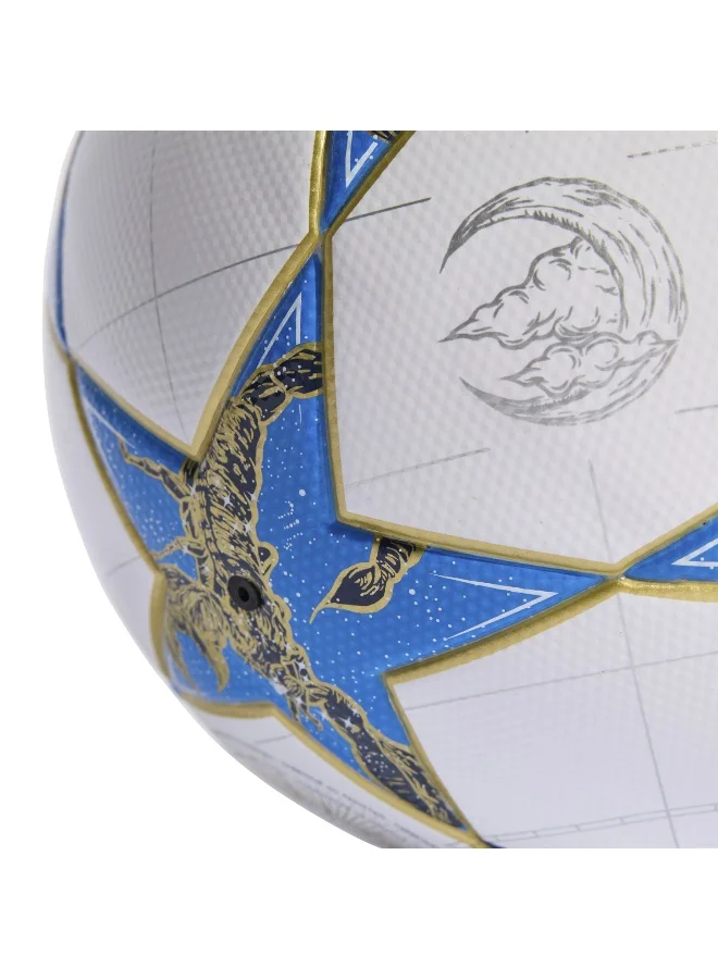 Adidas WHITE/DKBLUE/PANTON/GOLDMT Ucl Lge Box U White Football/Soccer Ball For Unisex  | Best Price UAE