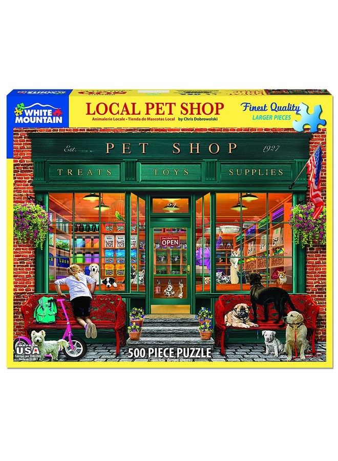 WHITE MOUNTAIN Puzzles Local Pet Store 500 Piece Jigsaw Puzzle - Image 3