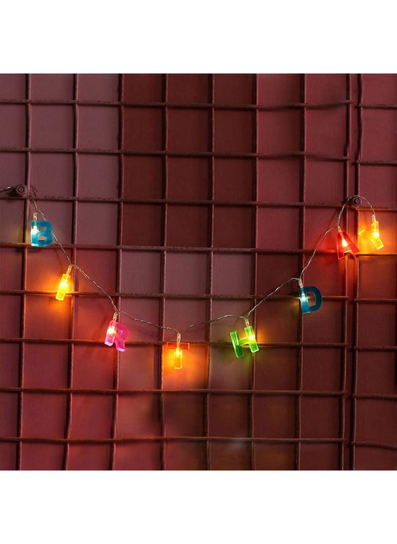 Generic NKB Traders Happy Birthday String Light for Diwali Flameless Smokeless LED Lights for Any FestivalDiwaliChristmasEventsHome Decoration Multicolor 15 metres  - Image 5