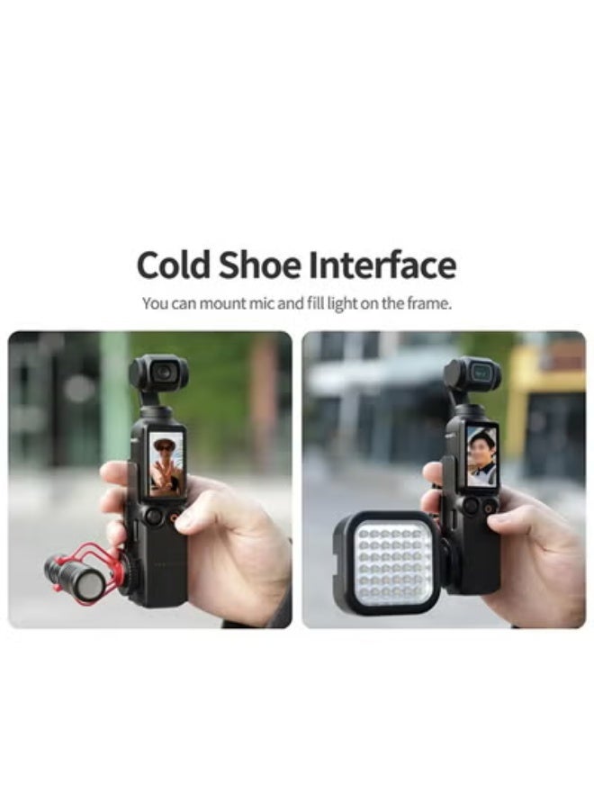 سني لايف حزام يد لجيب Osmo 3 حافظة واقية وإطار توسيع الحبل وجيب 3 غطاء مقبض تمديد، لملحقات DJI Osmo Pocket 3 - Image 5